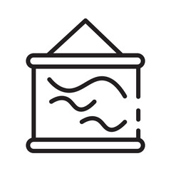 Border Frame French Line Icon