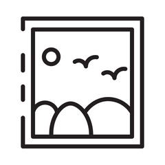 Job Office Painting Line Icon