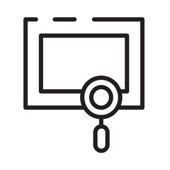 Art Design Paint Line Icon