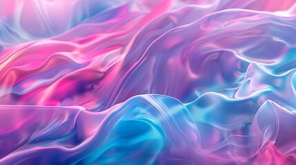 Obraz premium Vibrant and dynamic abstract swirls of color and light creating a mesmerizing and transcendent digital art composition