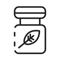 Care Makeup Spa Line Icon