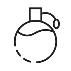 Cosmetic Makeup Parfume Line Icon