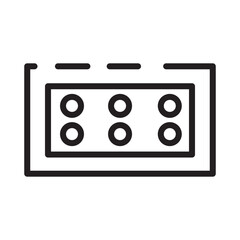 Beauty Care Cosmetics Line Icon