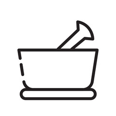 Care Health Massage Line Icon