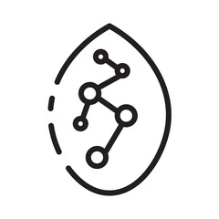 Acids Amino Chemical Line Icon