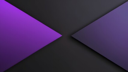 Dark grey metallic overlap background with abstract purple lighting