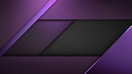 Fototapeta premium Abstract purple lighting mixed with dark grey metallic background