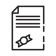 Banking Investment Loan Line Icon