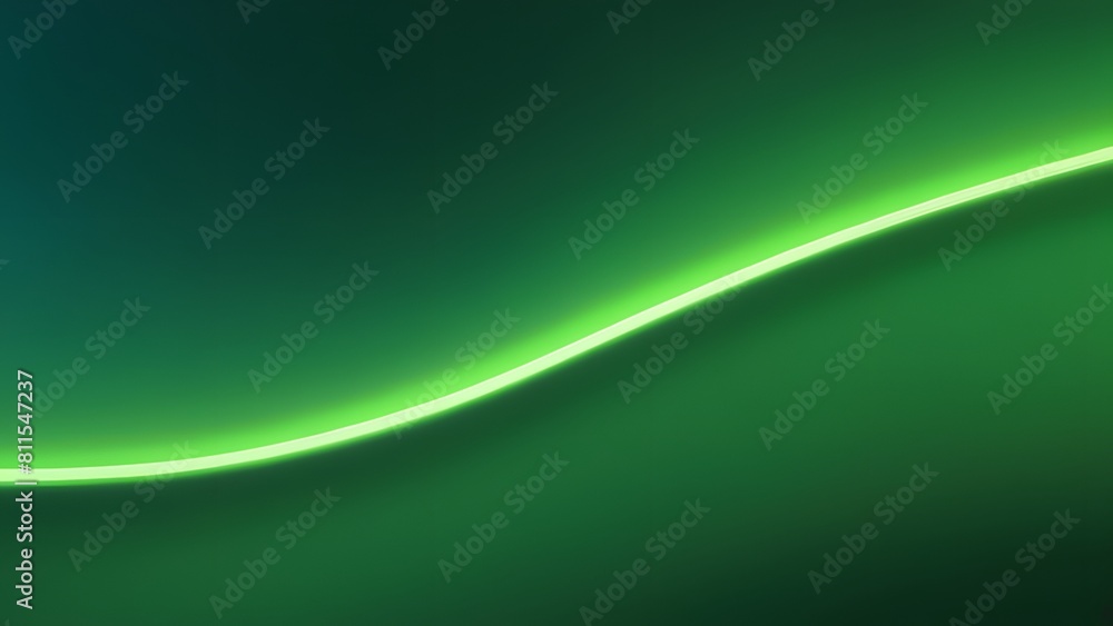 Wall mural calming green abstract gradient background illustration for presentation slides