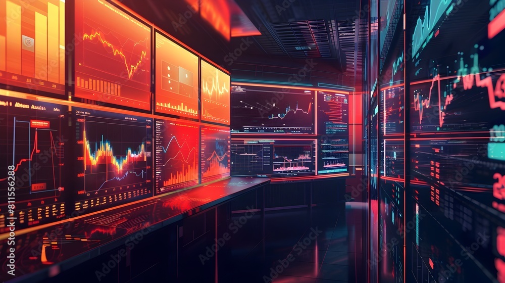Poster interactive web page by a talented d for exploring index historical data and trends