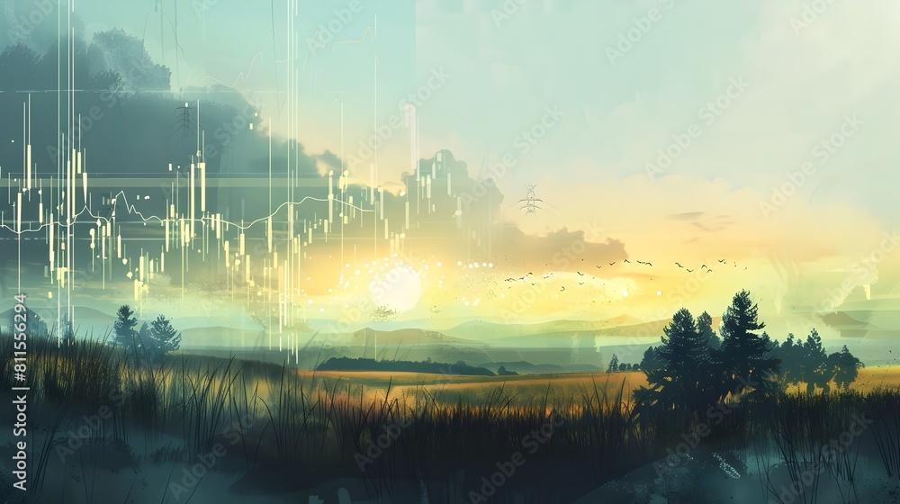 Poster datadriven serenity a d merging landscape and index chart