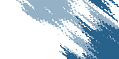 Minimal Abstract Blue Frame Sport Grunge Design On Dark Background