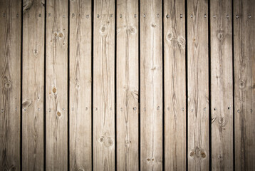 Pine wooden panel wall interior background