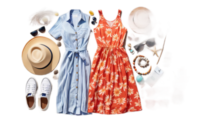 dress casual beach summer 60s woman aring sunny smiling middle-aged portrait mature happy sea 50s caucasian middle ocean beautiful beauty pretty attractive female attire clothing style floral