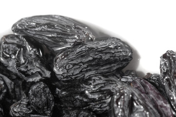 Take a closer look at the natural sweetness of black raisins. See the rich texture and flavor...