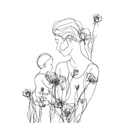 Minimal Svg, floral line art svg, minimalist art, line art svg, line art png, Line Art Women, Line Art face, Minimalist, Line art, Line Arts, Line Art print, Abstract line art, line art, woman, Minima