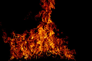 Fire flame motion pattern abstract texture. Burning fire, flame overlay background.