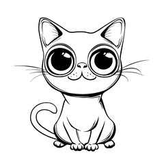 cat vector, line art cat, cat outline, cat svg, cat png, cat illustration, Persian cat, Siamese, Maine Coon, Persian, Ragdoll, Bengal, Scottish Fold, Sphynx, Abyssinian, Russian Blue, Norwegian Forest