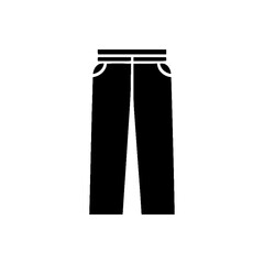 Transparent Pants Icon Design in Vector Format, Pants Clipart Icon