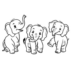 Elephant SVG, Elephant Svg, Elephant Clipart, Doodle Animal Svg, Doodle Elephant Svg, Cute Elephant Svg, Elephant Png, Elephant Vector, Jungle Animal Svg, Cute Baby Elephant Svg, Elephant Outline Svg,