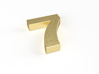 Gold number seven