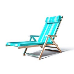 Sun lounger turquoiseblue