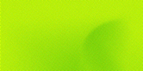 Dots halftone yellow green color pattern gradient texture background.