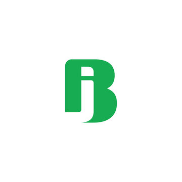 Logo Letter BJ 