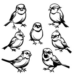 Bird svg, Bird svg bundle, Bird silhouette, Bird cut files, Bird clipart, Birds Clipart, Bird svg files foor cricut, Birds svg, Bird png, Hummingbird SVG, Bird Svg, Flying Bird Svg, Hummingbird Cricut