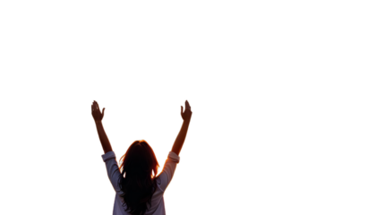 panorama concept althy success sunshine woman sunset banner glow freedom arms financial happy life sihouette llness background raised free panoramic well healthy sun arm up people silhouette stress