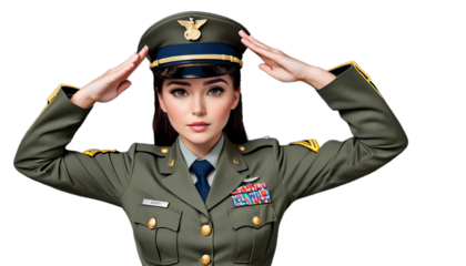 us united ceremony day army armed soldier veterans saluting giving forces states officer memorial honor female salute military uniform woman guard cap police service captain pilot protection war hat