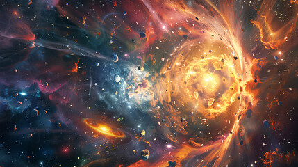 origin of the universe, Big Bang collision
