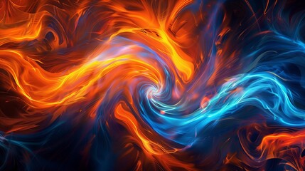 Fototapeta premium Backgrounds with Swirls of Energy and Motion