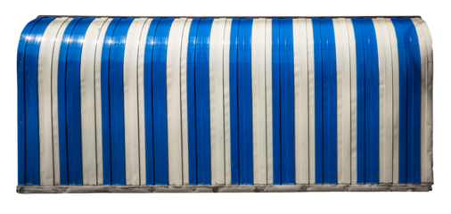 awning steel roof blue and white vintage tone style home exterior Asian asia style concept png