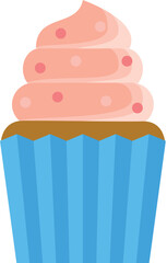 Delicious Pink Cupcake