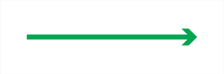 Obraz premium Horizontal dual sided long straight arrow signs. Black, red, stock pointer, direction, position symbol and double arrow icon isolated on white background. Vector graphic illustration. In eps 10