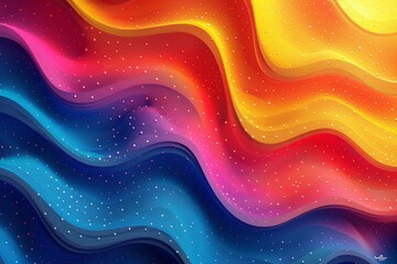 abstract background in colors and patterns for Diabetes Awareness Week 