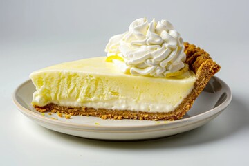 Irresistible Frozen Lemonade Pie with Whipped Cream