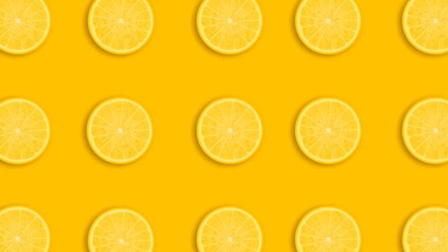 orange slices background