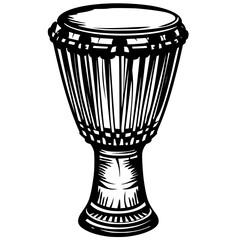 drum, music, djembe, percussion, instrument, isolated, bongo, musical, wood, traditional, sound, drums, leather, culture, white, object, ethnic, art, wooden, beat, rhythm, old, skin, tribal, indigenou