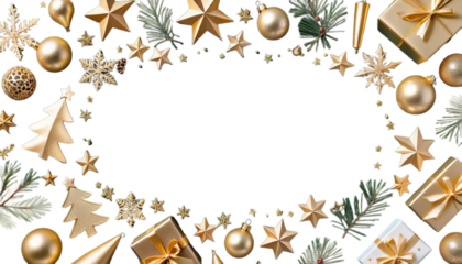 gold empty celebration color invitation new colors green year christmas copy dark text frame concept top postcard space decorations background view holiday up high abstract anniversary ball border