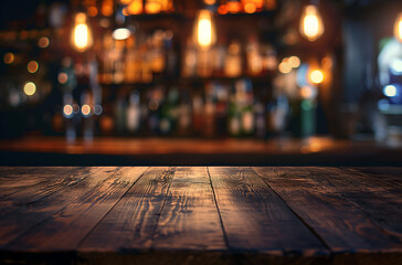 table and bokeh background