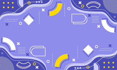 abstract geometry purple background. flat design style