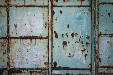 blue plate rusty effect old metal steel plate high-resolution vintage dirty old photo