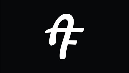 AF Logo Design Template