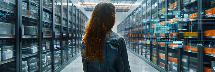Retail Analyst Optimize Inventory Management: Data driven Approach in Predicting Customer Demand and Reducing Overstock   Photo Realistic Stock Concept