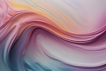 A smooth, fluid gradient where colors blend seamlessly like oil paints on water.