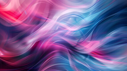 Obraz premium Abstract gradation of glass,3d rendering, Fluid Gradient Shape Background with Place for Text, Abstract background, decorative geometric purple red pink gradient dynamic distorted decorative pattern 