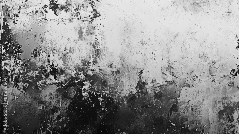 Poster monochromatic texture with abstract background showing black and white tones