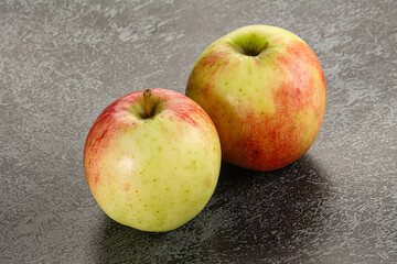 Sweet juicy ripe organic apples